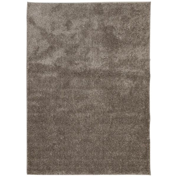 vidaXL Rug ISTAN High Pile Shiny Look Grey 240x340 cm