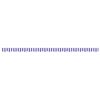 vidaXL Replacement Fabric for Awning Valance Blue and White Stripe 4.5 m