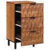 vidaXL Sideboard with Drawer Acacia Brown Finish 40 x 33.5 x 75 cm