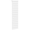 vidaXL Zebra Blind White 60x230 cm Fabric Width 55.9 cm Polyester