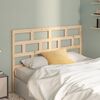 vidaXL Bed Headboard 146x4x100 cm Solid Wood Pine