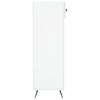 vidaXL Shoe Cabinet High Gloss White 60x35x105 cm Engineered Wood