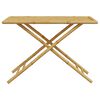vidaXL 5 Piece Garden Dining Set Bamboo