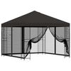 vidaXL Garden Gazebo with Sidewalls 3 x 3 m Anthracite