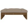 vidaXL Garden Footstool Honey Brown 120x80 cm Solid Wood Pine