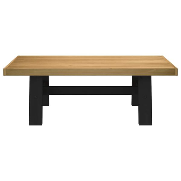 vidaXL Coffee Table NOAIN A-Shaped Legs 120x60x40 cm Solid Wood Pine