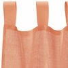 vidaXL Voile Curtains with Loops 2 pcs Terracotta 140x225 cm