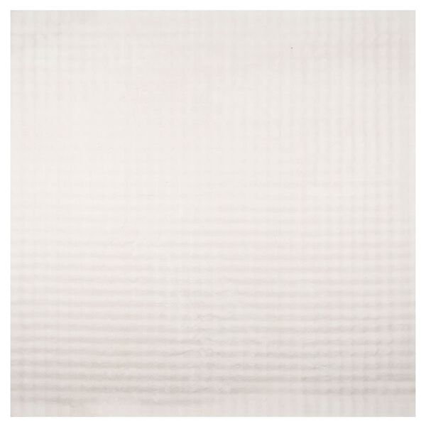 vidaXL Area Rugs Square HUARTE Cream 120 x 120 cm Polyester