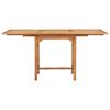 vidaXL 7 Piece Garden Dining Set Solid Teak Wood