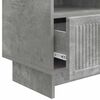 vidaXL TV Cabinet Concrete Grey 102 x 34.5 x 50 cm Engineered Wood