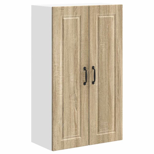 vidaXL Kitchen Cabinet Sonoma Oak 60 x 31 x 100 cm Engineered Wood
