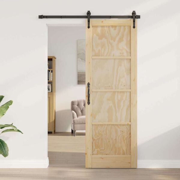 vidaXL Interior Door ORKDAL Brown 73.5 x 211 cm Plywood