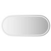 vidaXL LED Bathroom Mirror 100x45 cm Oval