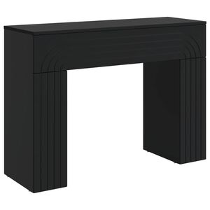 vidaXL Coffee Table Black 102 x 35 x 75 cm Engineered Wood