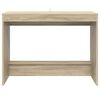 vidaXL Bed Desk Sonoma Oak 100 x 45 x 75 cm Engineered Wood