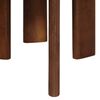 vidaXL Nesting Coffee Tables 2 pcs Dark Brown Solid Mango Wood