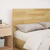 vidaXL Headboard 120 cm Solid Wood Oak