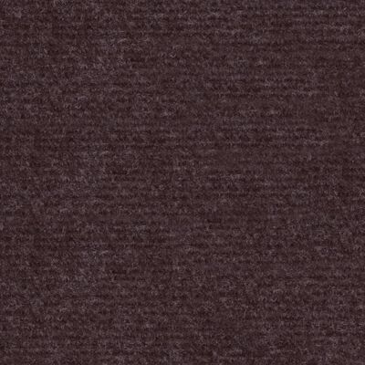 vidaXL Exhibition Carpet Rib 1.2x20 m Brown