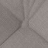 vidaXL Seat Cushions 4 pcs Taupe 40 x 40 x 12 cm Fabric