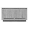 vidaXL TV Cabinet Grey Sonoma 80x35x45 cm Engineered Wood
