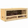 vidaXL Terrarium Brown 100 x 40 x 40 cm OSB