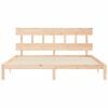 vidaXL Bed Frame without Mattress Super King Size Solid Wood Pine