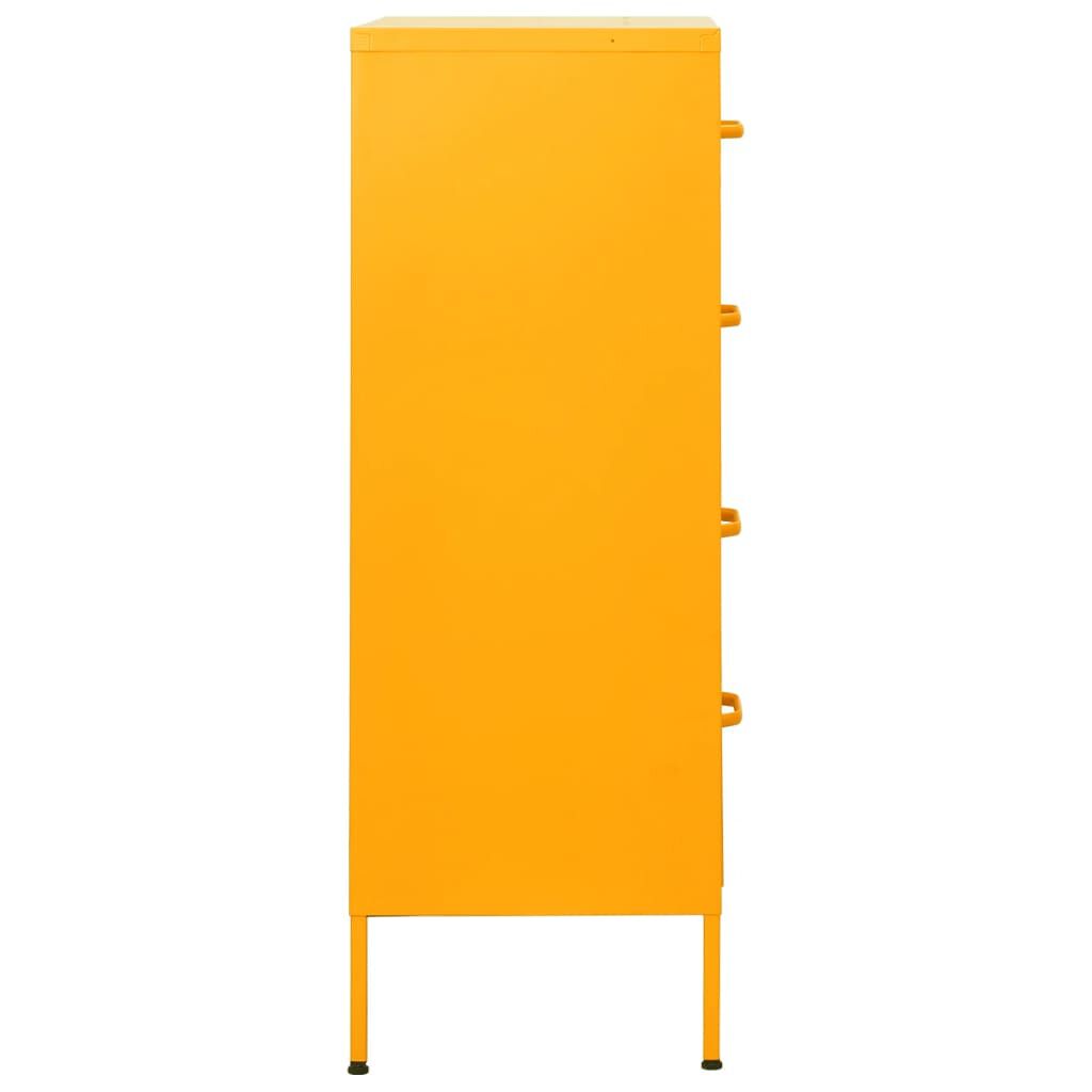 Mustard chest sales of drawers
