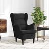 vidaXL Armchair Black Velvet