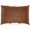 vidaXL Paper Bags 250 pcs with Handles Brown 32x22x28 cm