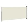 vidaXL Retractable Side Awning 140 x 300 cm Cream