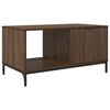 vidaXL Coffee Table Brown oak 90 x 49 x 46 cm Engineered wood