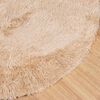 vidaXL Shaggy Rug High Pile NAVARRA Beige 200x200 cm Polyester