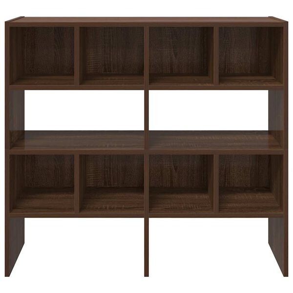 vidaXL Shoe Racks 2 pcs Stackable Brown Oak 89.5x30x40 cm