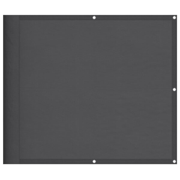 vidaXL Balcony Screen Anthracite 90x700 cm 100% Polyester Oxford