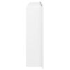 vidaXL Shower Niche Matt White 62x32x9 cm Stainless Steel