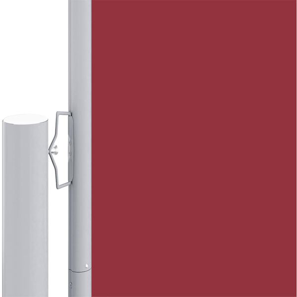 vidaXL Retractable Side Awning Red 180x1200 cm