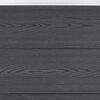 vidaXL Fence Panel Set Grey 526x186 cm WPC