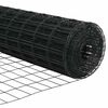 vidaXL Euro Fence Grey 0.6 x 50 m PVC-coated iron