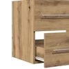 vidaXL Bathroom Sink Cabinet Artisan Oak 60x38.5x48 cm Engineered Wood