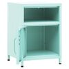 vidaXL Nightstand Mint 35x35x51 cm Steel