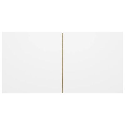 vidaXL Hanging TV Cabinet White and Sonoma Oak 60x30x30 cm
