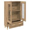 vidaXL Highboard Artisan Oak 70 x 31 x 115 cm Engineered Wood