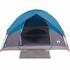 vidaXL Family Tent Dome 6-Person Blue Waterproof
