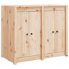 vidaXL Outdoor Kitchen Cabinet MEPPEL Solid Wood Pine