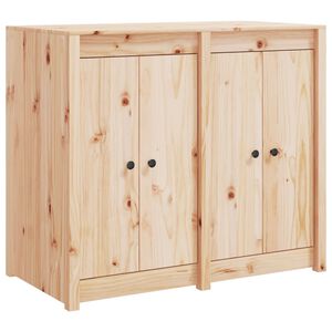 vidaXL Outdoor Kitchen Cabinet MEPPEL Solid Wood Pine