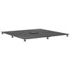 vidaXL Parasol Base Dark grey 100 x 100 x 4 cm Steel