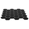 vidaXL Hexagon Tile 10 pcs White Grey 30 x 30 cm Polyurethane and PET