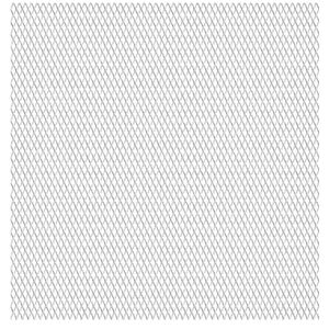 vidaXL Garden Wire Fence Stainless Steel 100x85 cm 20x10x2 mm