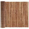 vidaXL Bark Fence Brown 600 x 150 cm Bark