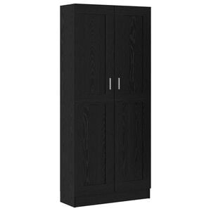 vidaXL Book Cabinet 3-Tier 82.5 x 30.5 x 185 cm Engineered Wood